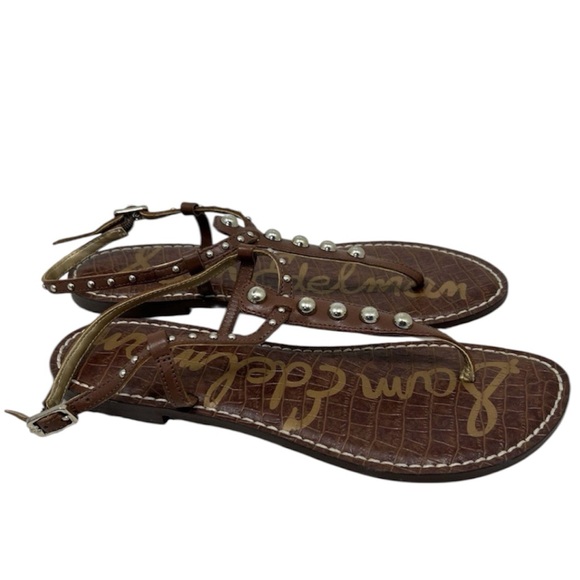 Sam Edelman Studded Leather Sandals size 9 - Picture 3 of 4